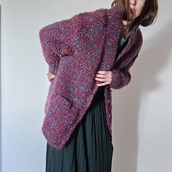 Vintage Chunky Warm Cardigan s - Picture 11 of 11
